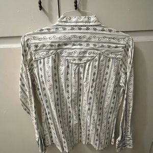 Women size medium button down shirt